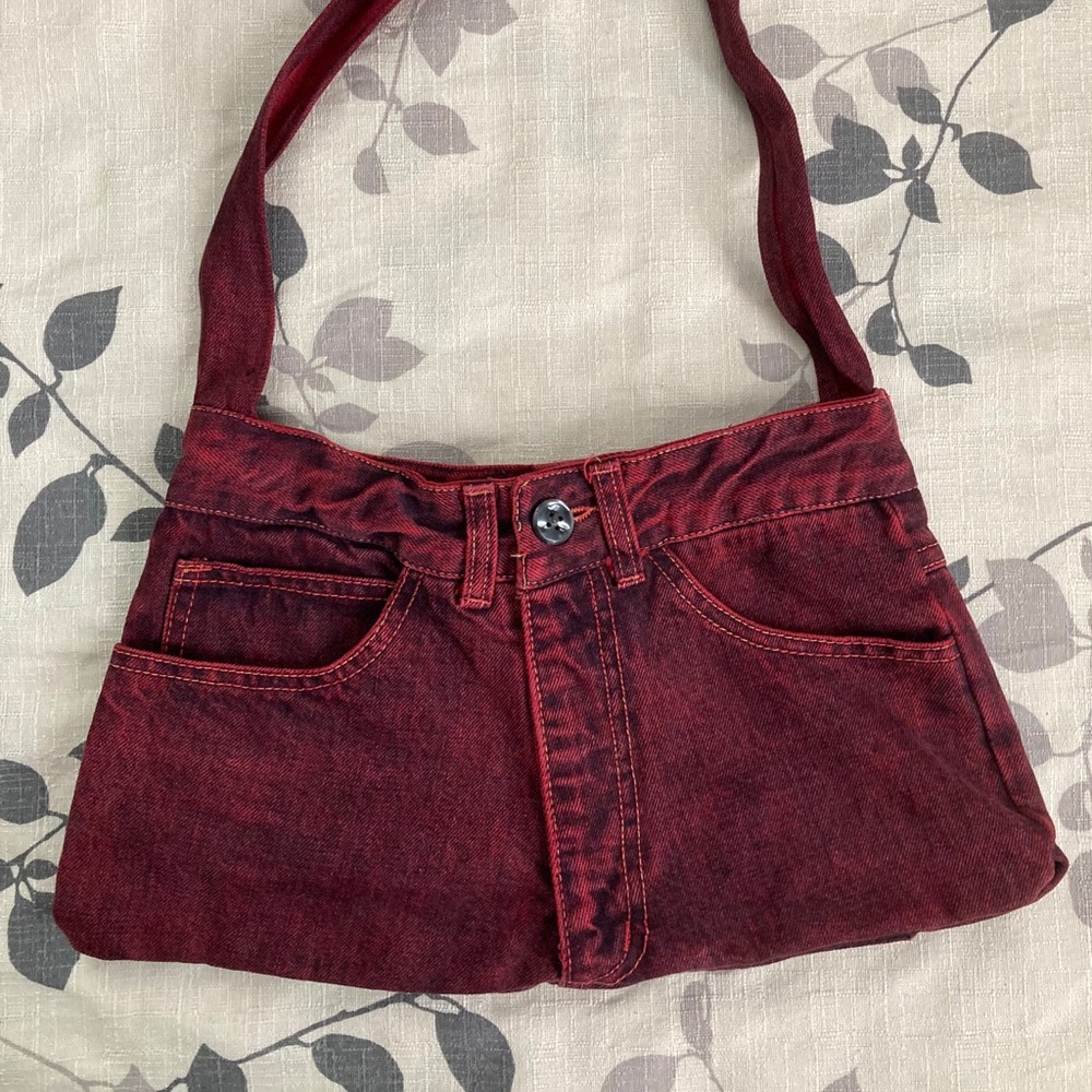 Handmade Red Guess Purse